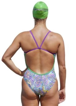 Amanzi Girl's Shimmer Pop Pro Back Swimsuit -Swimsuit Store amanzi shimmer pop back 1