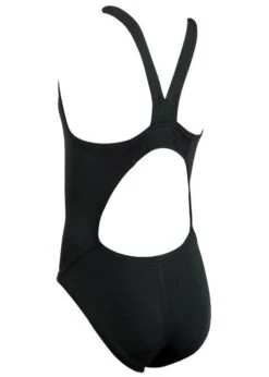 Aquarias Girls Solid Bladeback Costume Black