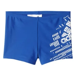 Adidas Boys Performance Swim Boxers - Royal / White -Swimsuit Store ay1533 01 laydown 1