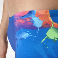 Adidas Boys Graphic Aquashorts - Collegiate Navy / Shock Blue 19 Adidas Boys Graphic Aquashorts - Collegiate Navy / Shock Blue -Swimsuit Store ay2814 43 detail 1