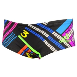 Adidas Boys INF+ GR Swim Shorts - Black / Shock Purple