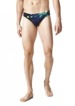 Adidas Boys Infinitex+ Xtreme Trunks - Black / Solar Green