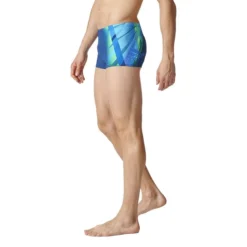 Adidas Boys Graphic Swim Boxers - Shock Blue -Swimsuit Store ay2828 22 model 1
