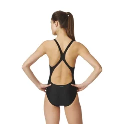 Adidas Girls Graphic Swimsuit - Black / Blue -Swimsuit Store ay2852 23 hover model 1