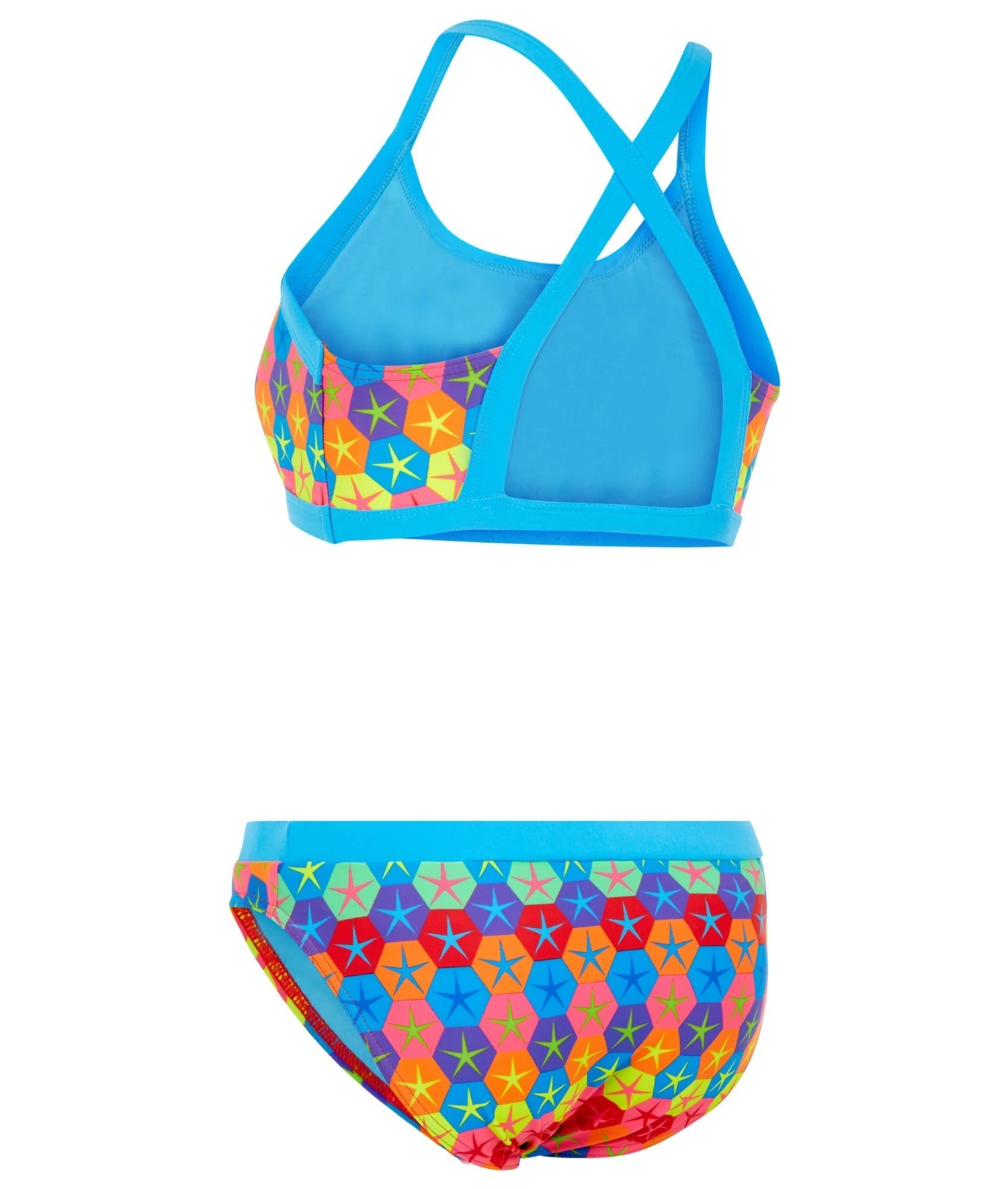 Maru Girls Superstars Pacer Training Swim Bikini - Turquoise 2 Maru Girls Superstars Pacer Training Swim Bikini - Turquoise - Image 2
