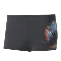 Adidas Boys Infinitex+ Swim Boxer - Black / Energy Blue