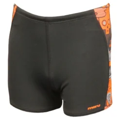 Maru Boys Lookout Pacer Panel Swim Shorts - Orange