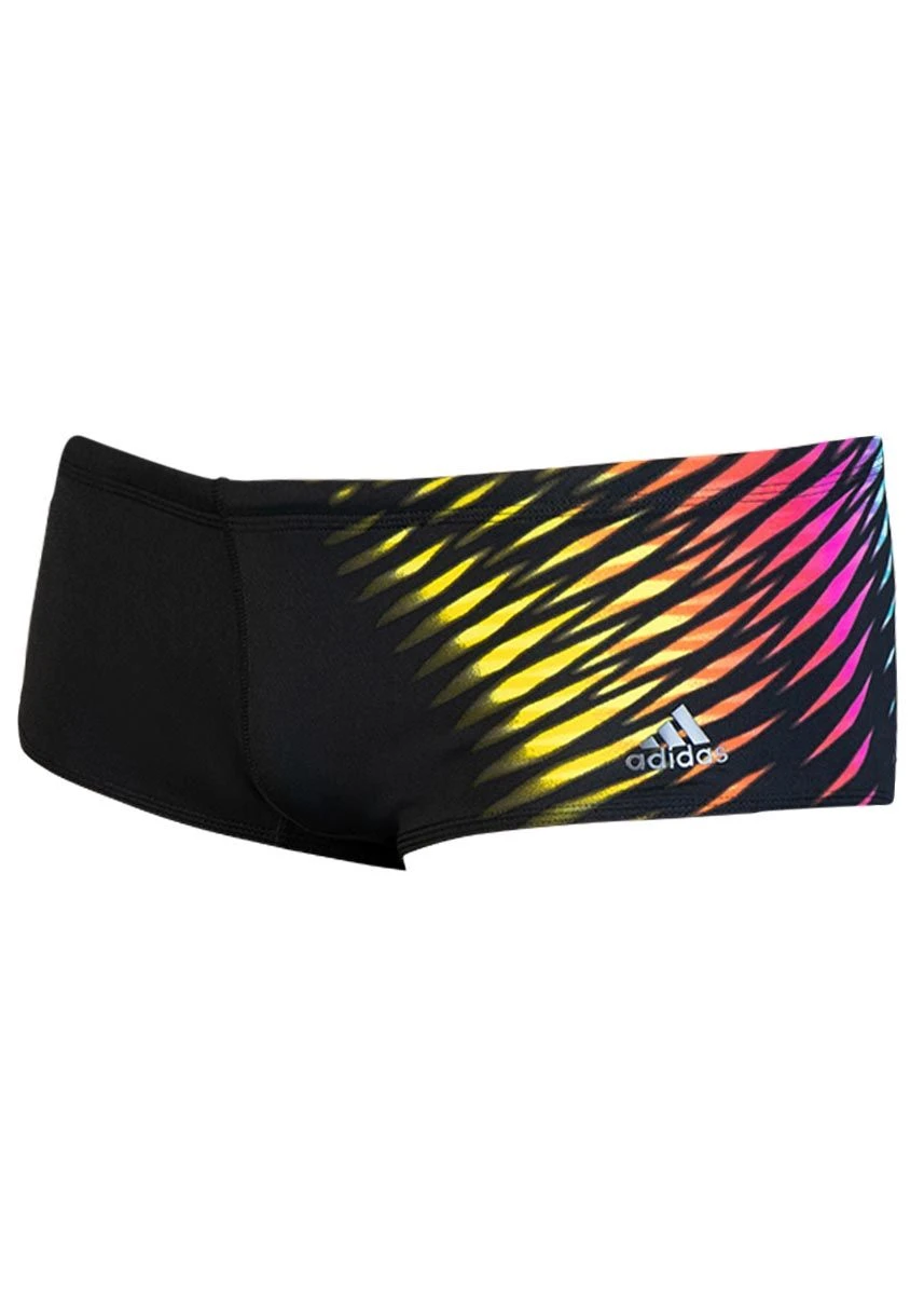 Adidas Boy's Graphic Aquashort - Black / Yellow 1 Adidas Boy's Graphic Aquashort - Black / Yellow