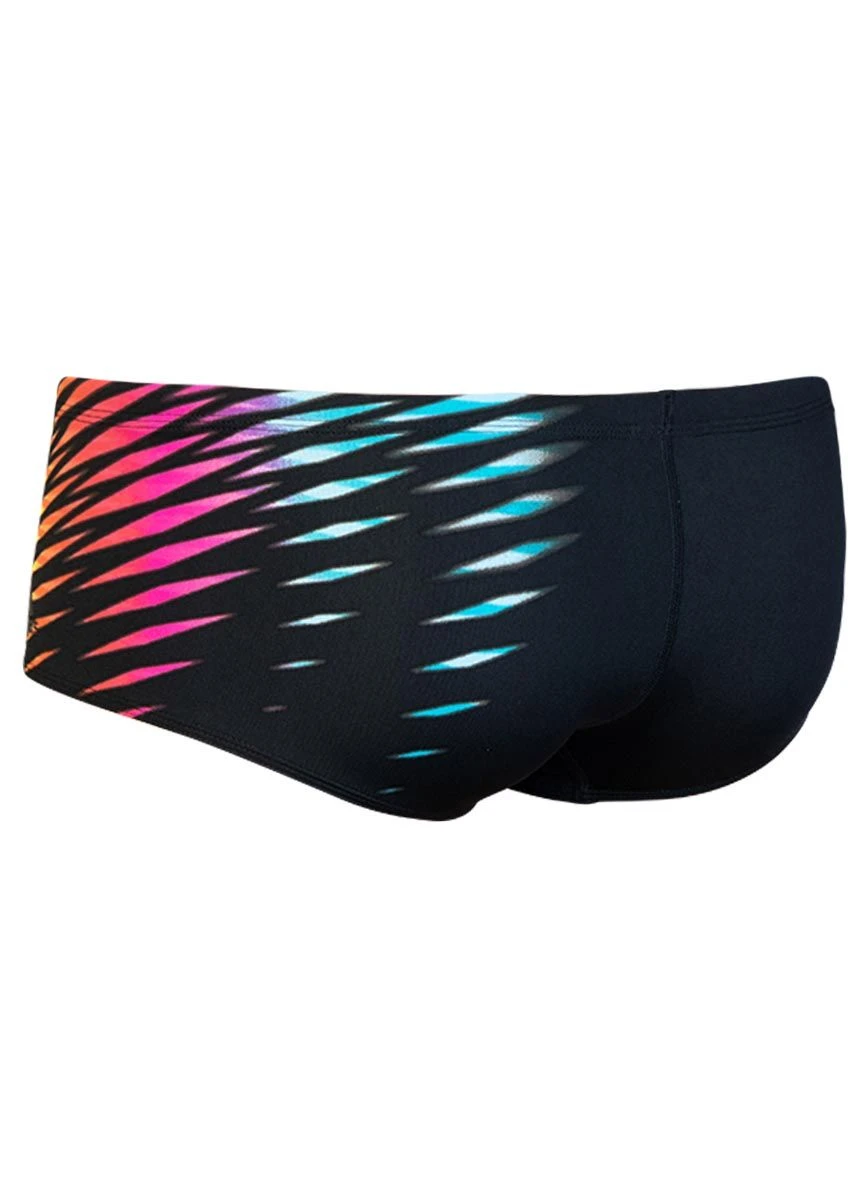 Adidas Boy's Graphic Aquashort - Black / Yellow 2 Adidas Boy's Graphic Aquashort - Black / Yellow - Image 2