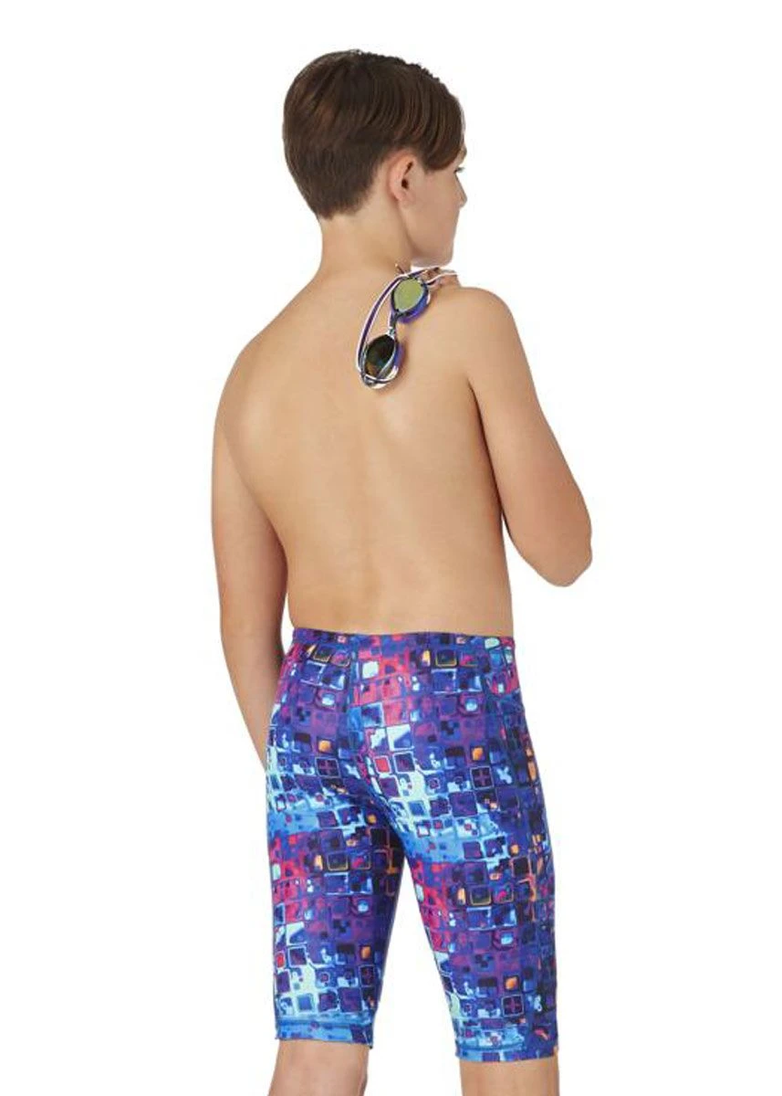 Maru Boy's Andromeda Performance Jammer- Multi / Blue 4 Maru Boy's Andromeda Performance Jammer- Multi / Blue - Image 4