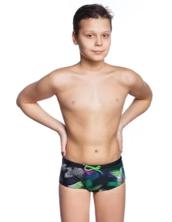 Mad Wave Boy's Breacker Trunks - Green