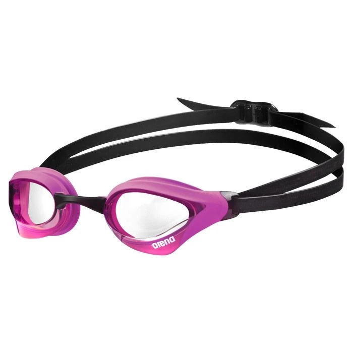 Arena Cobra Core Goggles - Clear / Pink / Black 1 Arena Cobra Core Goggles - Clear / Pink / Black
