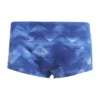 Adidas Boy's Allover Graphic Trunk - Royal / Ash Blue