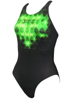 Diana Girls Argyle Costume Black / Green