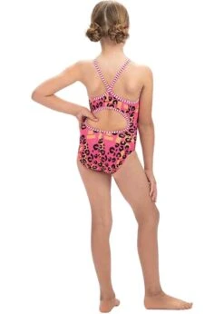 Uglies Girl's RAWR Swimsuit - Pink -Swimsuit Store dolfin 10 1 1