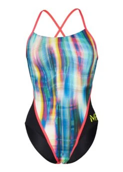 MP Michael Phelps Girl's Jazz Racerback Swimsuit -Swimsuit Store elite training suit jazz rb l women black lining sw3749901 02 front