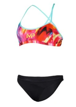 MP Michael Phelps Girl's Rumba Two Piece Swim Bikini Top