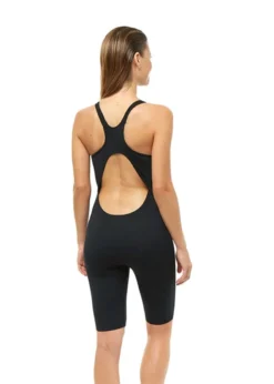 Maru Girls Block Party Pacer Panel Legsuit - Black / Multi -Swimsuit Store fs8004 2