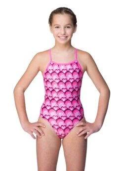 Maru Girls Hearts Swimsuit