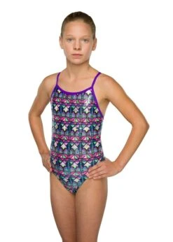 Maru Girls Cheyenne Swimsuit -Swimsuit Store gk7540 b wbg