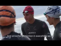 Zone3 Women's Kona-Target Short Sleeve Swim Skin - Grey / Green -Swimsuit Store hqdefault 6 35