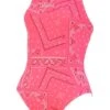 Jaked Girls Bandanas Swimsuit - Black / Pink