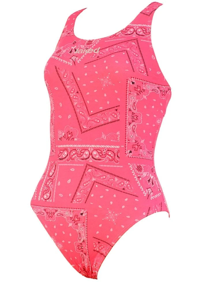 Jaked Girls Bandanas Swimsuit - Black / Pink 1 Jaked Girls Bandanas Swimsuit - Black / Pink