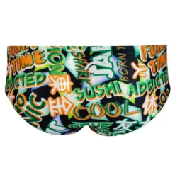 Jaked Boy's American Manga Briefs - Black -Swimsuit Store jcabu12003 010 1