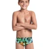 Jaked Boy's American Manga Briefs - Black