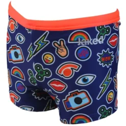 Jaked Boys Millenials Swim Shorts - Blue