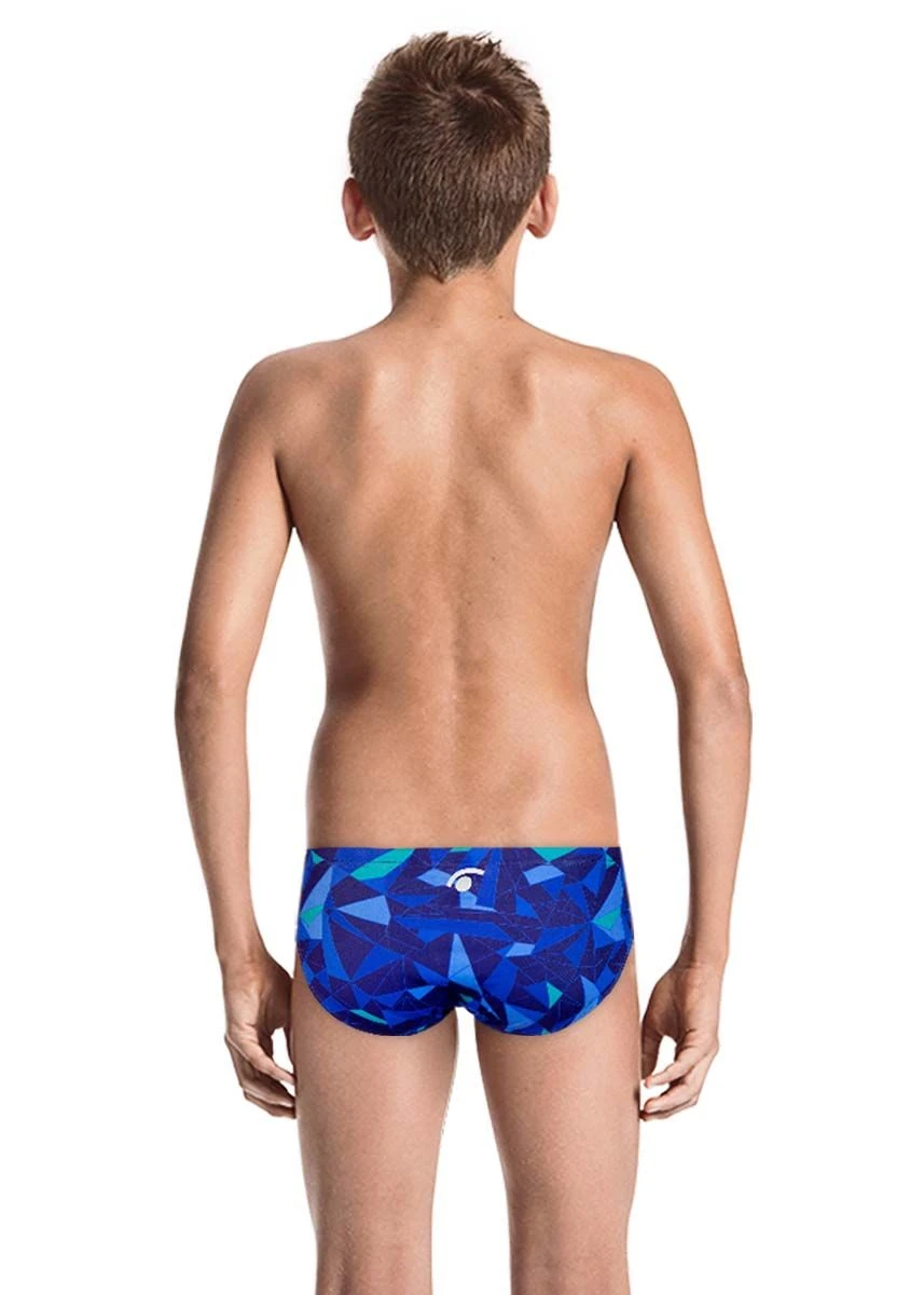 Jaked Boy's Diamonds Briefs - Blue 2 Jaked Boy's Diamonds Briefs - Blue - Image 2