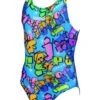 Jaked Girls Spray One Piece Swimsuit - Multi