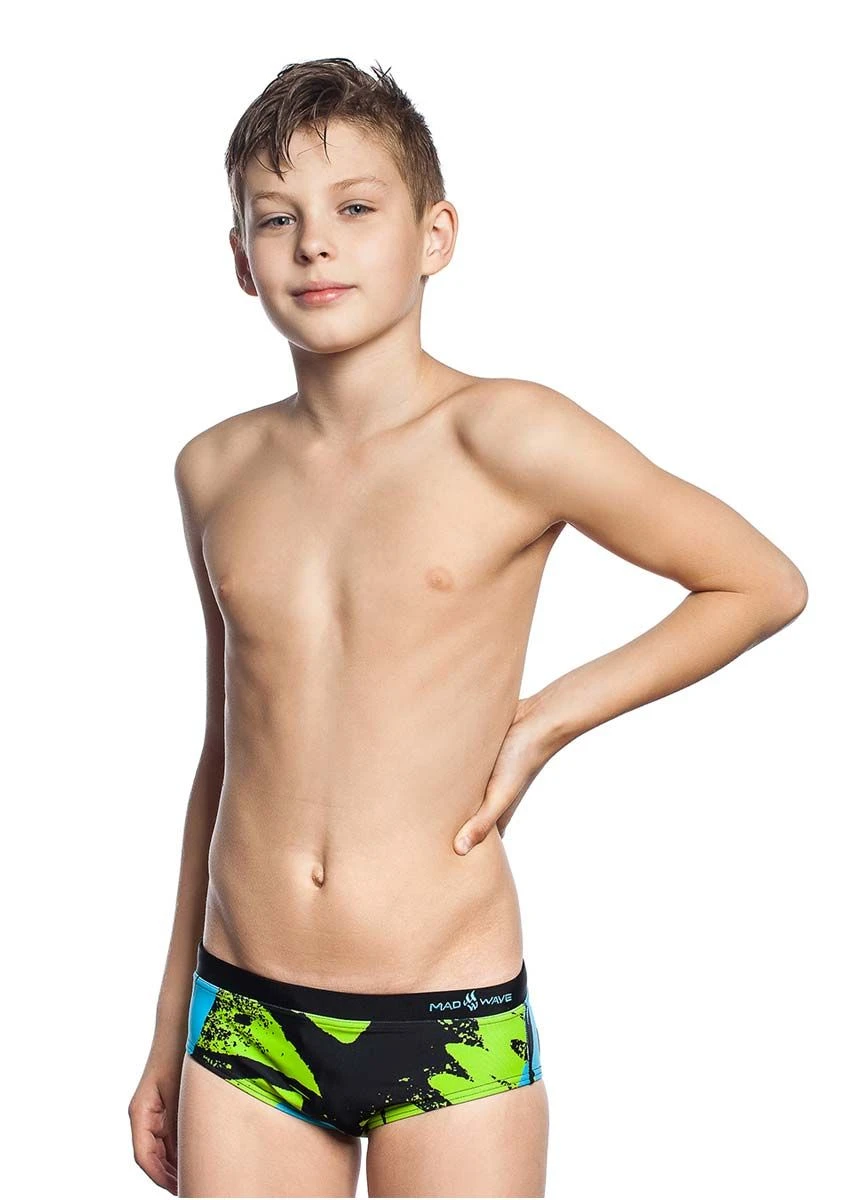Mad Wave Boy Roy Swim Trunks - Multi 1 Mad Wave Boy Roy Swim Trunks - Multi