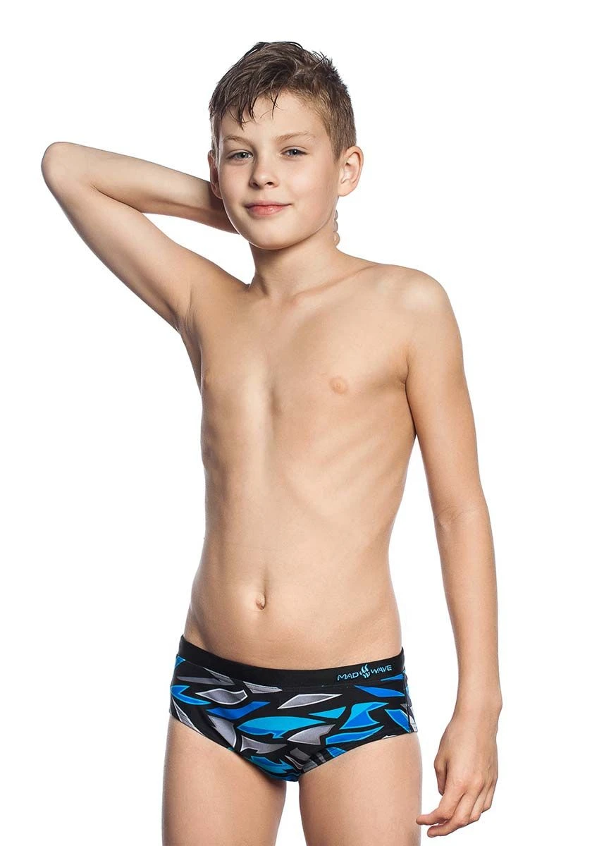 Mad Wave Boys Frost Swim Trunks - Multi 1 Mad Wave Boys Frost Swim Trunks - Multi
