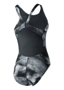 Nike Girls Cloud Fastback Tank Swimsuit - Black -Swimsuit Store ness7100 001 alt1