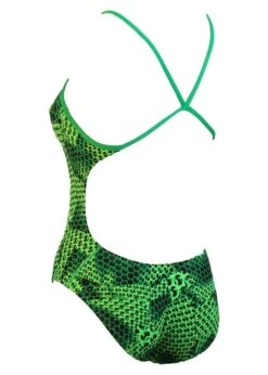 Nike Girls Nova Spark Swimsuit - Green -Swimsuit Store ness8011 313 b