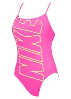 Nike Girls Cut Out One Piece - Pink -Swimsuit Store ness8075 580 f 4