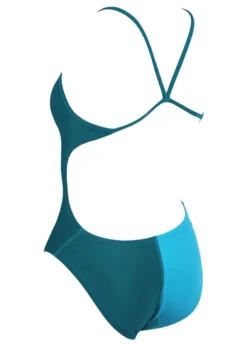 Nike Rift Girls Swimsuit - Green Abyss -Swimsuit Store nike ness9051 448 back 1