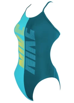 Nike Rift Girls Swimsuit - Green Abyss -Swimsuit Store nike ness9051 448 front 1