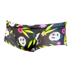 Aquarapid Boy's Panda Trunk - Black/Multi