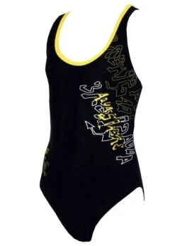 Aquasphere Girls Saturn Swimsuit - Black