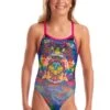 AMANZI Girls Tropicana Swimming Costume