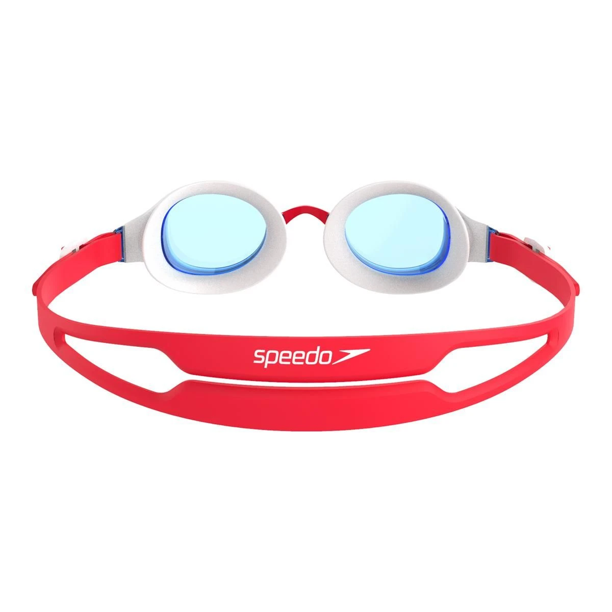 Speedo Hydropure Junior Goggles - Red/ White/ Blue 3 Speedo Hydropure Junior Goggles - Red/ White/ Blue - Image 3