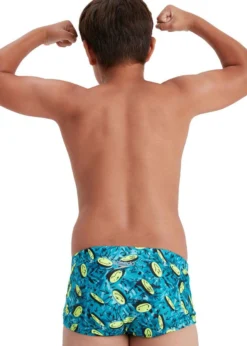 Speedo Boy's Smileys 13cm Brief - Adriatic/ Yellow/ Nordic Teal -Swimsuit Store tumbnail 13eb3b49 9976 4a8a 892a d03479e5f2ac 1