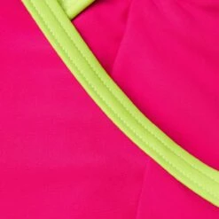 Speedo Girl's Boom Logo Placement Flyback Swimsuit - Electric Pink/ Atomic Lime -Swimsuit Store tumbnail 17862fe5 22e6 42c2 a47e 816de85f4c80