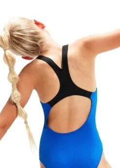 Speedo Girl's Digital Placement Medalist Swimsuit - Blue Flame/ Black/ Fluo Green/ Volcanic Orange/ Sunblaze -Swimsuit Store tumbnail 2536e025 a7c1 4b1a 99d8 23240350f9fc