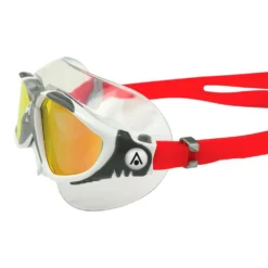 Aqua Sphere Vista Red Titanium Mirrored Goggles - White/ Red -Swimsuit Store tumbnail 380009b7 e9d4 47f5 8128 36b1445d81d7