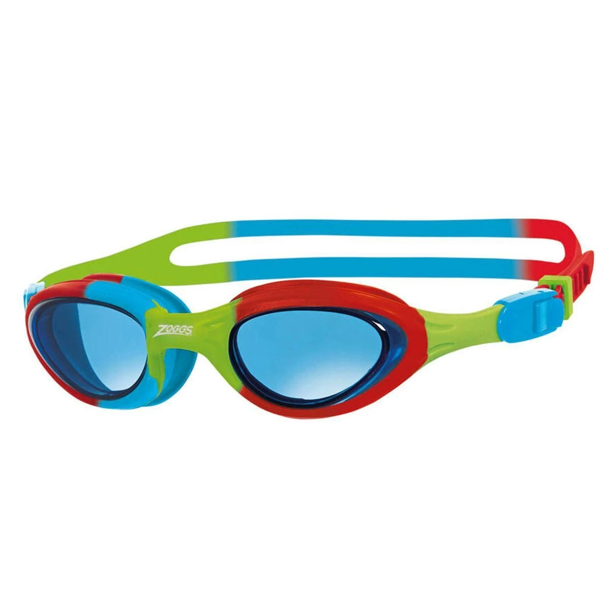 Zoggs Super Seal Junior Goggles - Red / Blue 1 Zoggs Super Seal Junior Goggles - Red / Blue