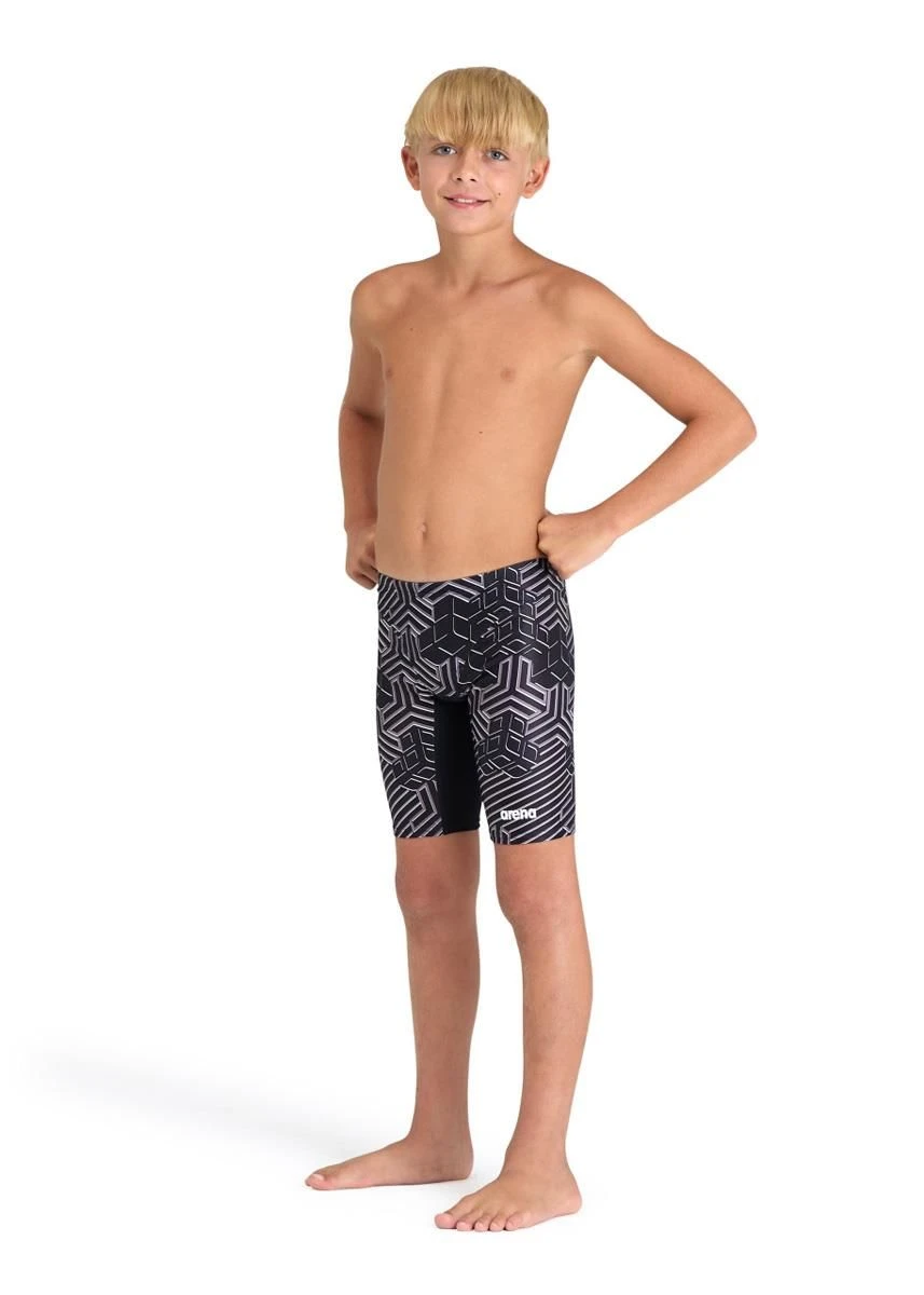 Arena Boy's Kikko Pro Jammer - Black/Multi 3 Arena Boy's Kikko Pro Jammer - Black/Multi - Image 3