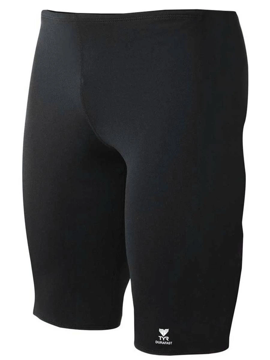 TYR Boy's Durafast One Jammer - Black 2 TYR Boy's Durafast One Jammer - Black - Image 2